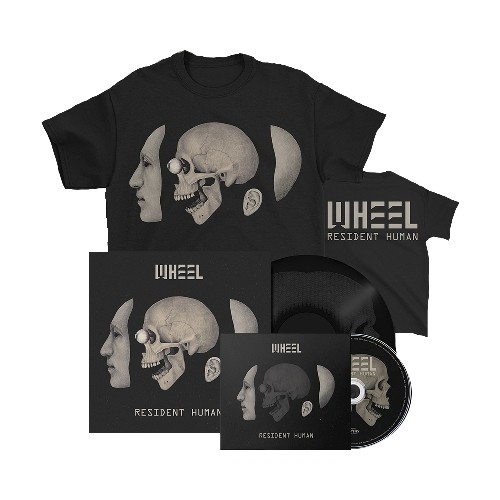Wheel - Human Bundle 3 - CD + LP Gatefold + T-shirt bundle