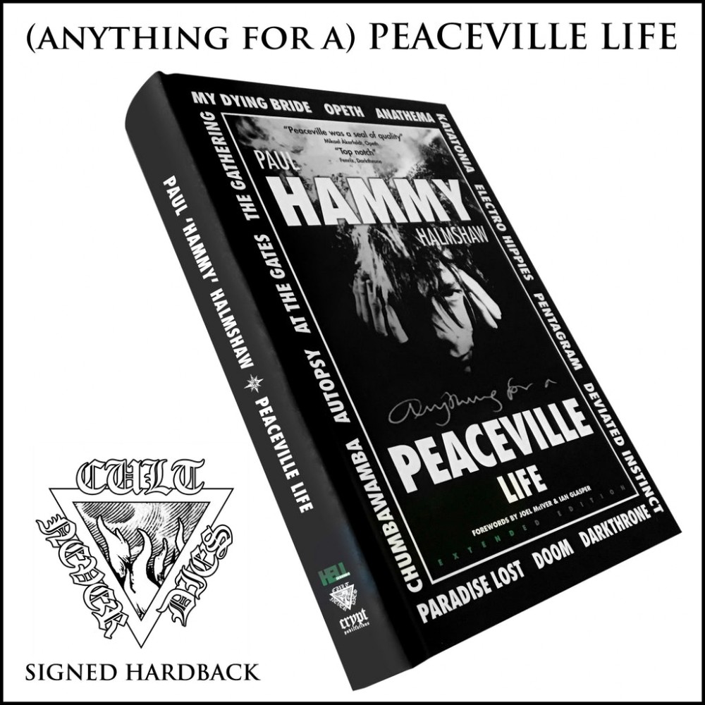 Paul Hammy Halmshaw - (Anything For A) Peaceville Life - BOOK