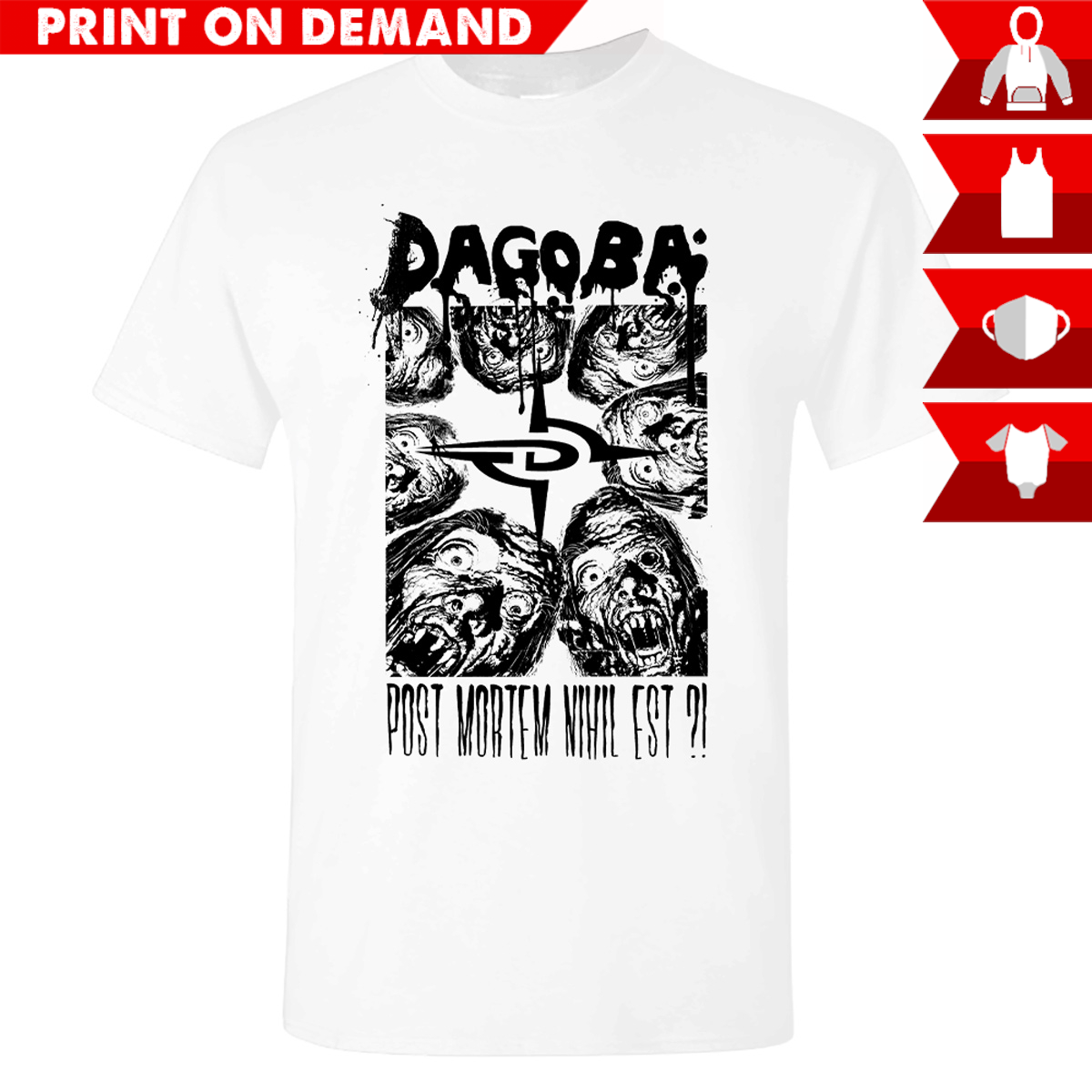 Dagoba - Zombie - Print on demand