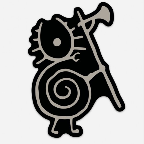 Warrior Snail - Sticker