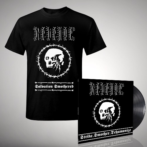 Revenge - Strike.Smother.Dehumanize - LP + T-Shirt bundle (Men)