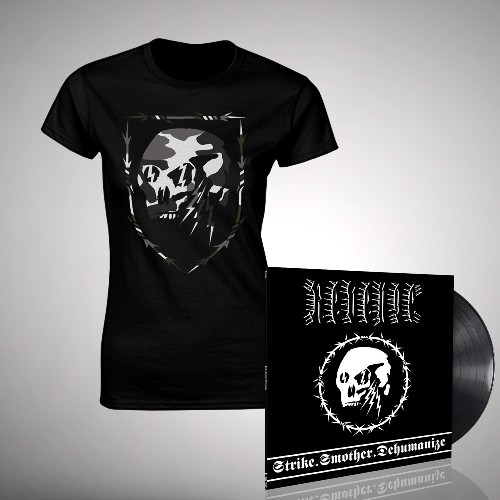 Revenge - Strike.Smother.Dehumanize - LP + T-Shirt bundle (Women)
