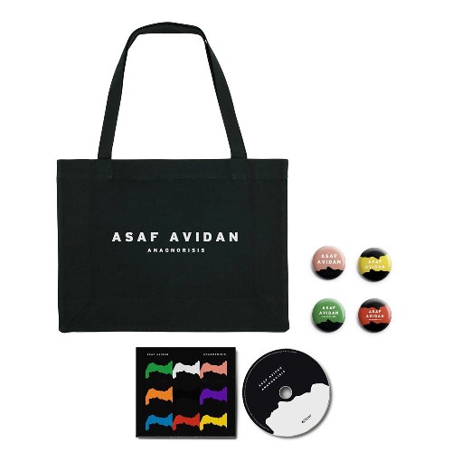 Asaf Avidan - Anagnorisis - CD DIGIPAK + Shopping Bag + Button Badge Set Bundle