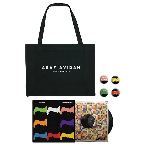 Asaf Avidan - Anagnorisis - LP Gatefold + Shopping Bag + Button Badge Set Bundle