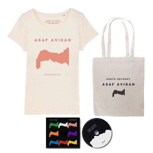 Asaf Avidan - Anagnorisis - CD DIGIPAK + T-shirt + Tote Bag Bundle (Women)