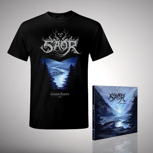 Saor - Guardians - CD DIGIPAK + T-shirt bundle (Men)