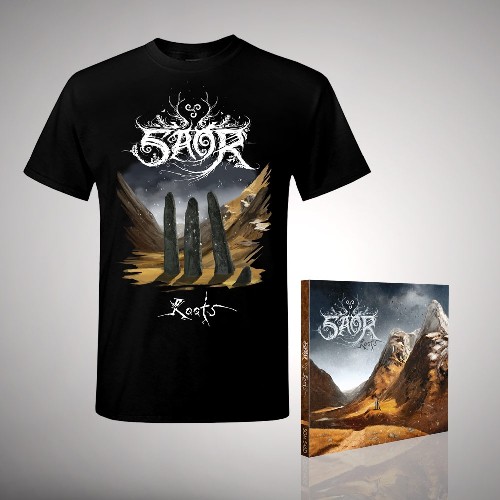Roots - CD DIGIPAK + T-shirt bundle (Men)