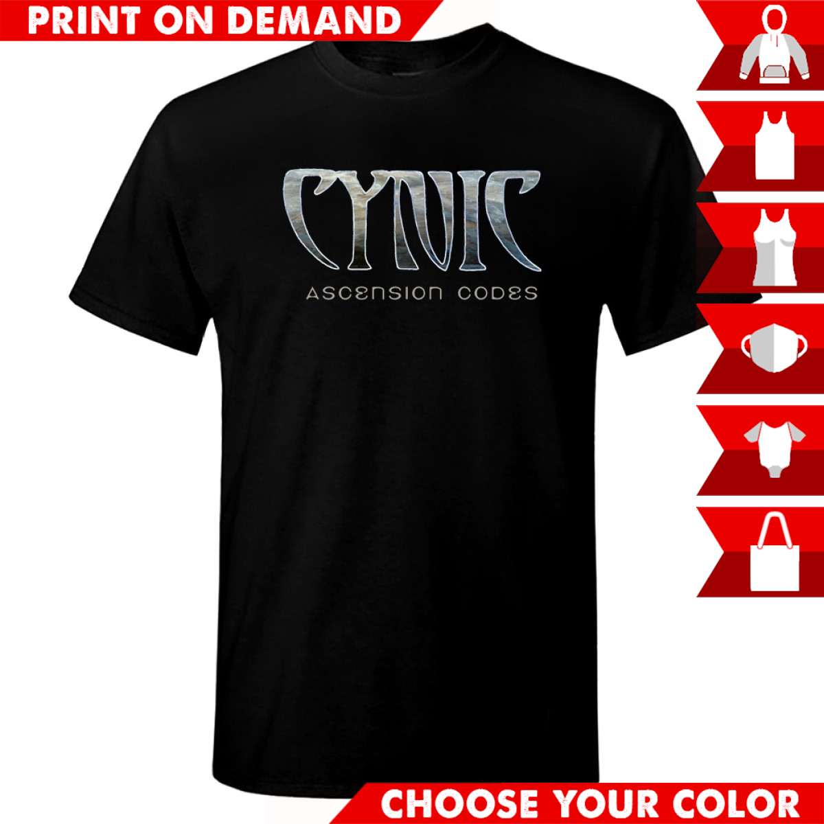 Cynic - Ascension Codes - Print on demand